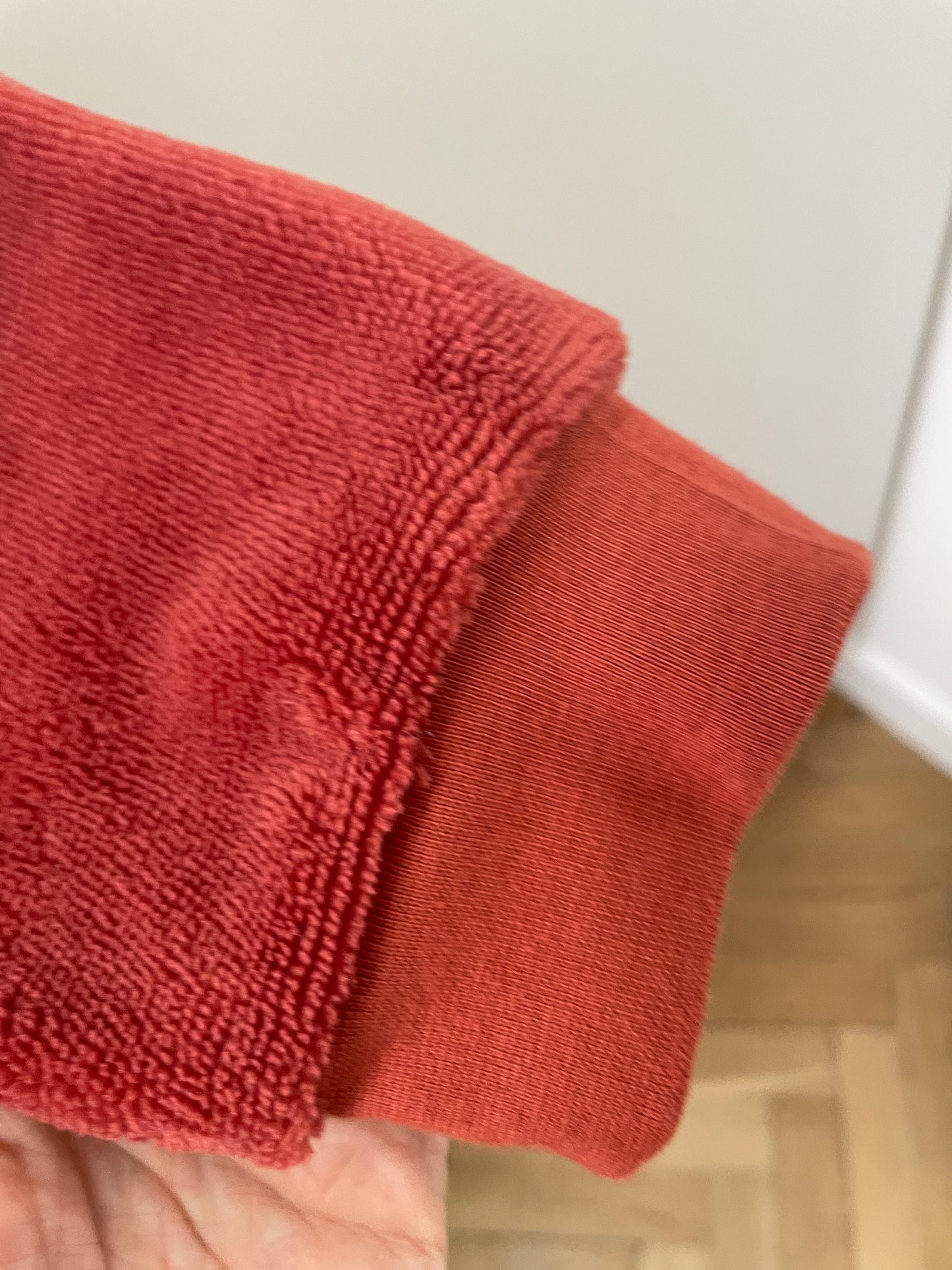 Sweat couleur « Paprika»