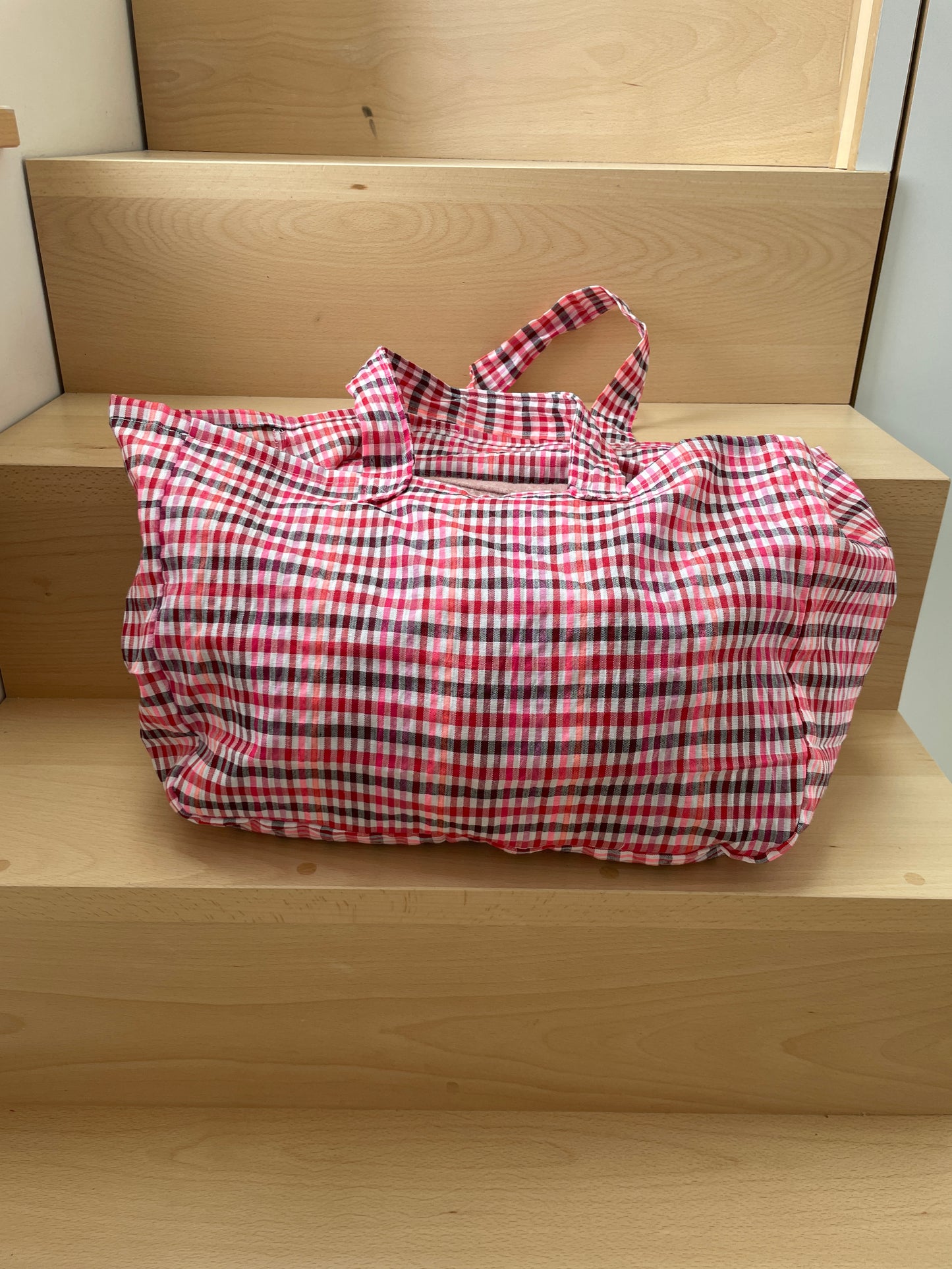 Trio : sac cabas, pochette zippée et chouchou assortis - Coloris 3