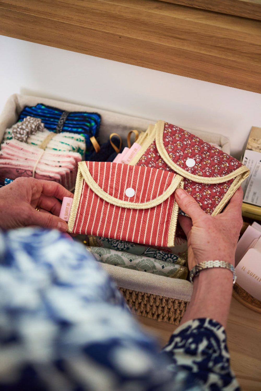 porte carte pochette