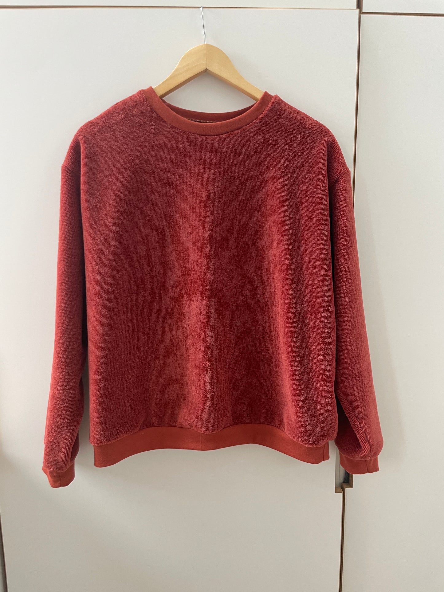 Sweat couleur « Paprika»