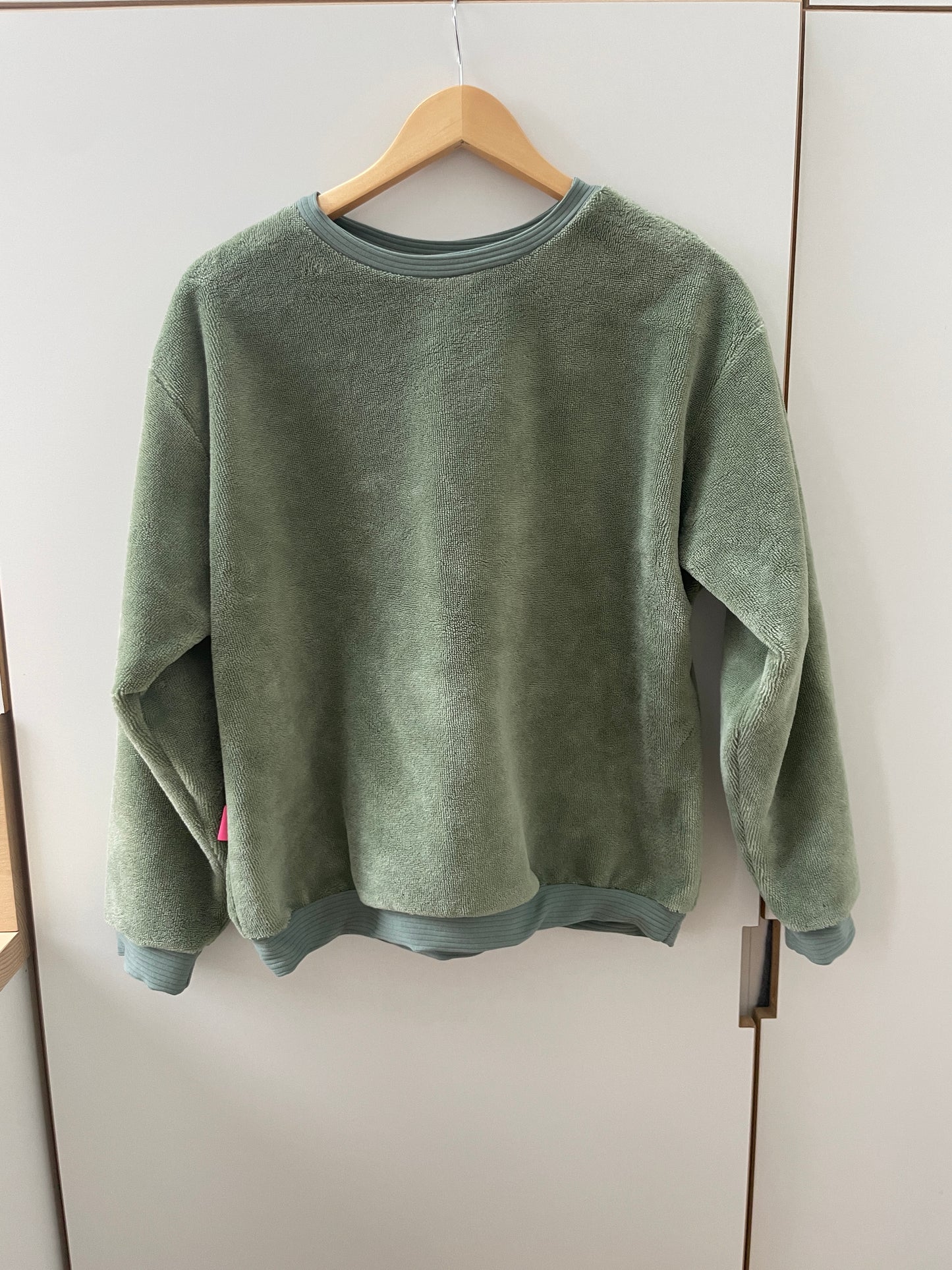 Sweat couleur « Kaki Romarin»