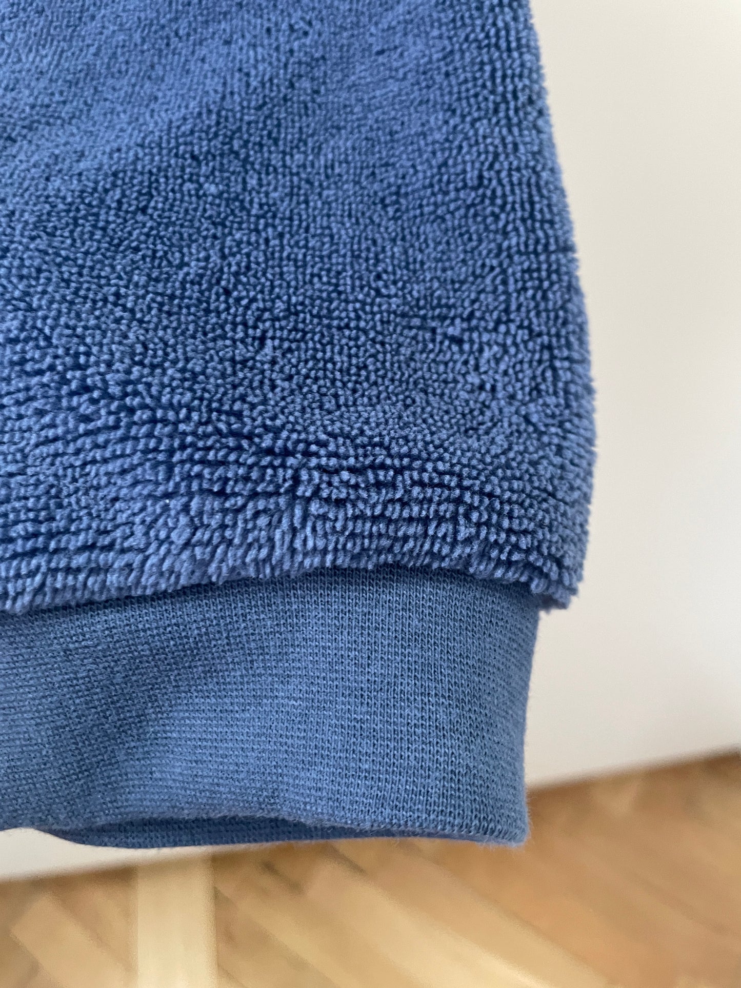 Sweat couleur « bleu denim »